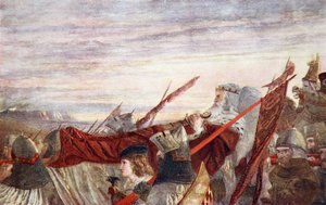 La última marcha de Eduardo I de William Bell Scott